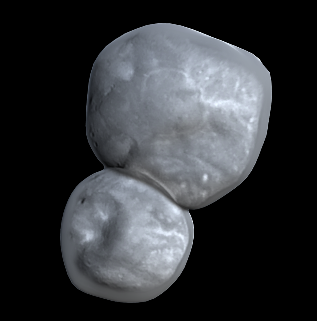 Kuiper Belt object 2014 MU69 (3D model) – Snorkle